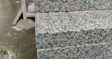 金华芝麻白楼梯踏步