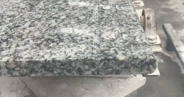 金华芝麻白楼梯踏步 芙蓉白