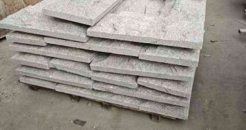 金华芝麻白蘑菇石，自然面