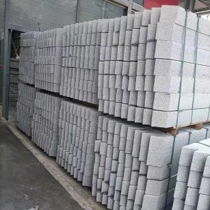 金华芝麻白树围石 树池