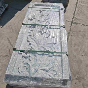 金华芝麻白别墅外墙雕刻版