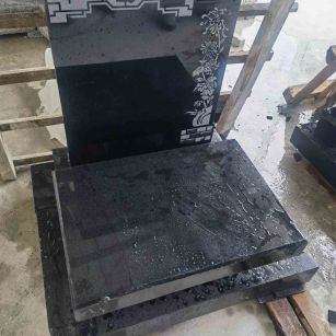 金华花岗岩墓碑石 墓碑 套墓