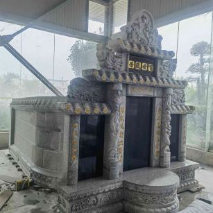 金华套墓 墓碑 围坟石 异形定制