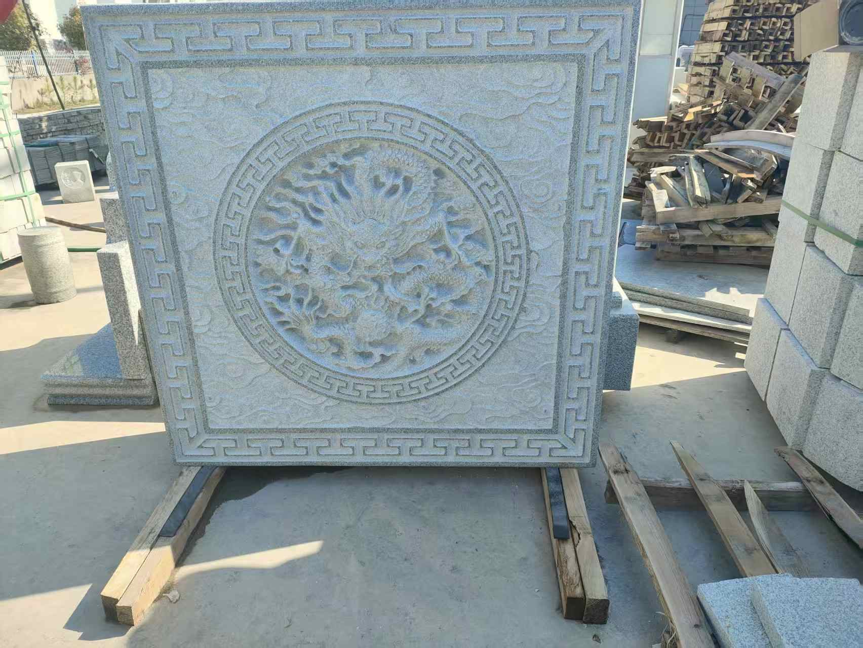 金华芝麻白芝麻灰别墅雕刻板