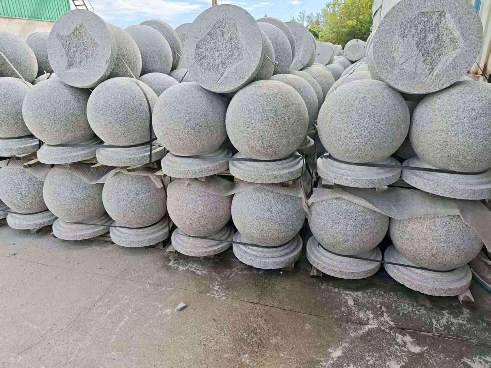 金华圆球石球挡车球